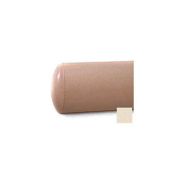 Pawling Crescent Shaped Wall Guard W/Rec. Plastic Clip Retainer System, 5"H x 12'L, Eggshell WG-5C-12-370 - main